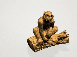 chinese horoscope of monkey 3D Print Model