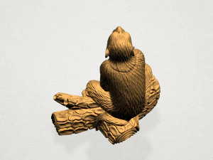 chinese horoscope of monkey 3D Print Model