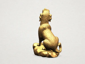 chinese horoscope of dog 3D Print Model
