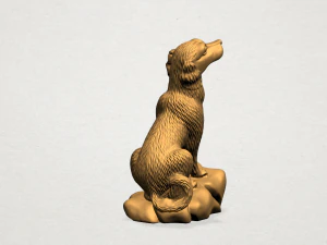 chinese horoscope of dog 3D Print Model