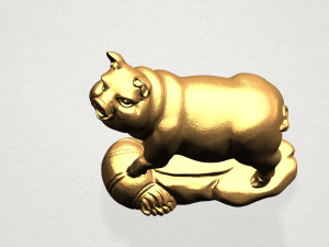 chinese horoscope of pig 3Dプリントモデル