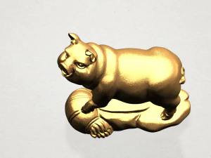 chinese horoscope of pig 3D Print Model