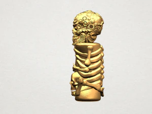 skelecton 01 3D Print Model