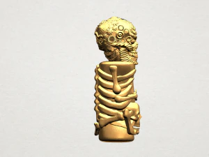 skelecton 01 3D Print Model