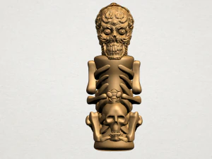skelecton 01 3D Print Model