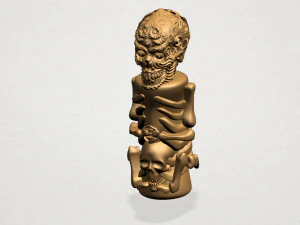 skelecton 01 3D Print Model