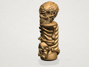 skelecton 01 Modelo de Impressão 3D