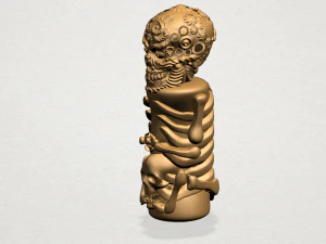 skelecton 01 3D Print Model