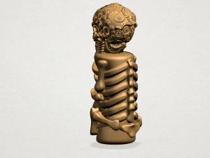 skelecton 01 3D Print Model