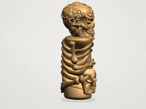 skelecton 01 3D Print Model