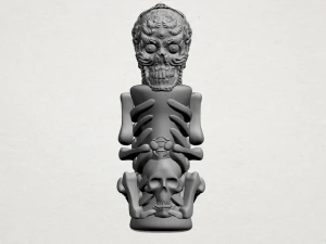 skelecton 01 3D Print Model