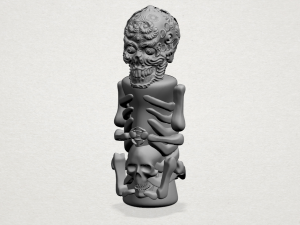 skelecton 01 Modelo de Impressão 3D