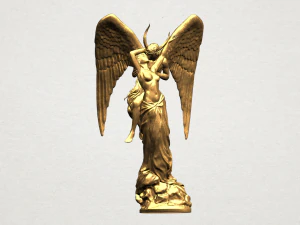 angel and devil 3D Print Model