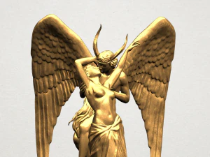angel and devil 3D Print Model