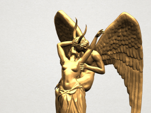 angel and devil 3D-Druckmodell
