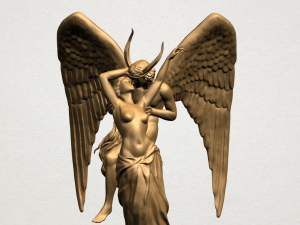 angel and devil 3D-Druckmodell