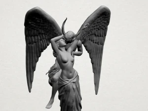 angel and devil 3D Print Model