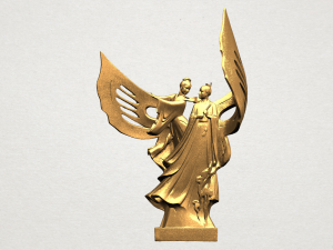 angel and devil Modelo de impresión 3D