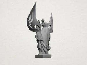 देवदूत और शैतान 3D प्रिंट मॉडल