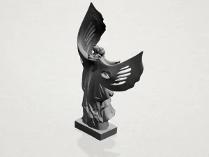 देवदूत और शैतान 3D प्रिंट मॉडल