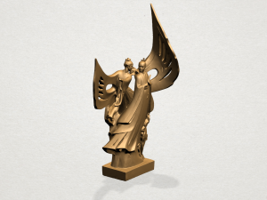angel and devil Model Cetak 3D