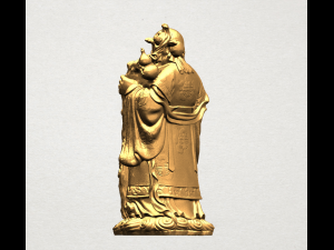 chinese god of longevity - sau xing 3Dプリントモデル