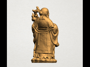 chinese god of longevity - sau xing 3Dプリントモデル