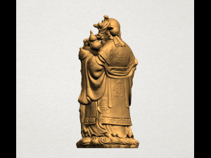 chinese god of longevity - sau xing 3Dプリントモデル