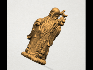 chinese god of longevity - sau xing 3Dプリントモデル
