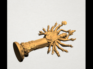 avalokitesvara bodhisattva - multi hand 3D Baskı Modeli