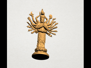 avalokitesvara bodhisattva - multi hand 3D Baskı Modeli