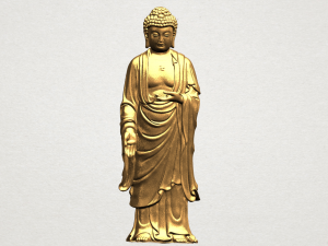 gautama buddha standing 3Dプリントモデル