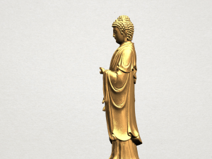 gautama buddha standing 3Dプリントモデル