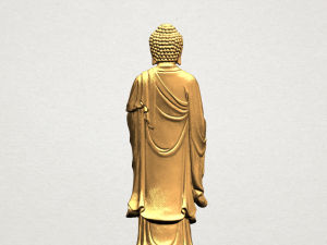 gautama buddha standing 3Dプリントモデル