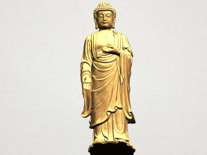 gautama buddha standing 3Dプリントモデル