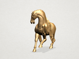 horse 03 3Dプリントモデル
