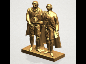goethe schiller 3Dプリントモデル
