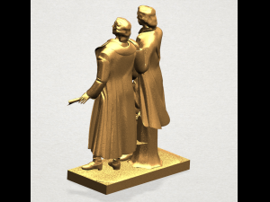 goethe schiller 3Dプリントモデル