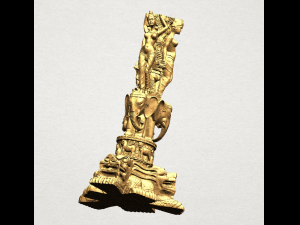 thai elephant tower 3D-printmodel