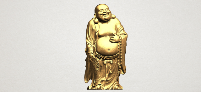 metteyya buddha 01 3D 프린트 모델 .c4d .max .obj .3ds .fbx .stl .blend 