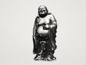 metteyya buddha 01 3D 프린트 모델