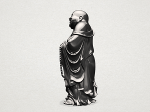 metteyya buddha 01 3D 프린트 모델