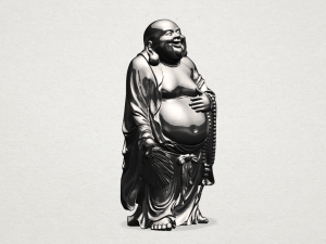metteyya buddha 01 3D 프린트 모델