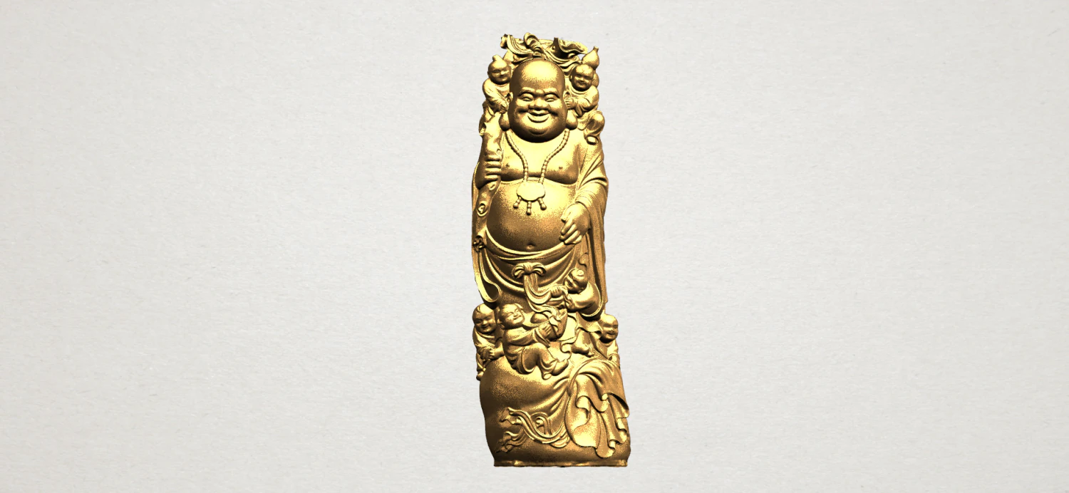 metteyya buddha 02 3D Print Model .c4d .max .obj .3ds .fbx .stl .blend 