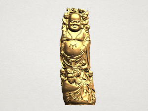 metteyya buddha 02 3Dプリントモデル