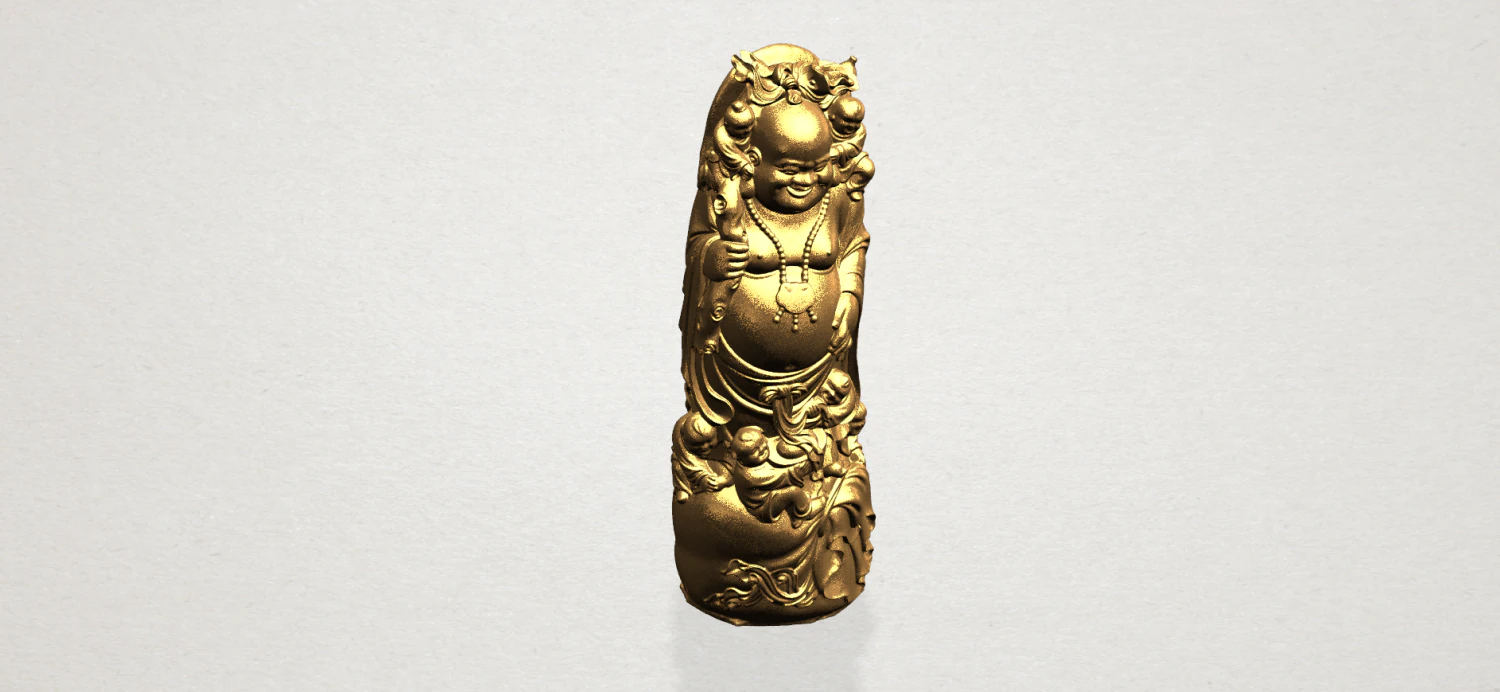 metteyya buddha 03 3D Print Model .c4d .max .obj .3ds .fbx .stl .blend