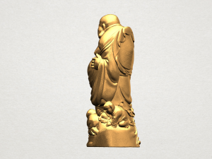 metteyya buddha 03 3D प्रिंट मॉडल