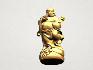 metteyya buddha 04 3Dプリントモデル