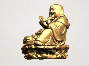metteyya buddha 06 3Dプリントモデル