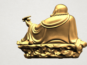 metteyya buddha 06 3Dプリントモデル